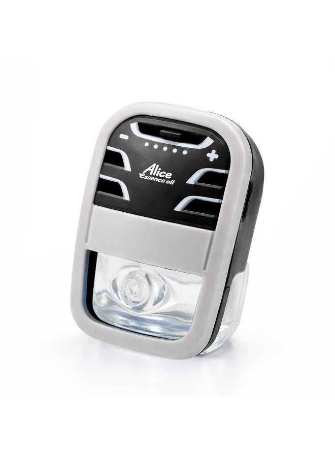 أليس معطر جو للسيارة من أليس إيسنس، يُثبت على فتحة التهوية، برائحة زهور منعشة، تحكم في مستوى العطر بخمسة مستويات، مزيل روائح يدوم طويلاً، منخفض السمية. - Image 2